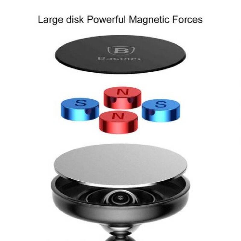 Baseus Car Mount Bullet An on-board Magnetic Bracket Black (SUYZD-01)