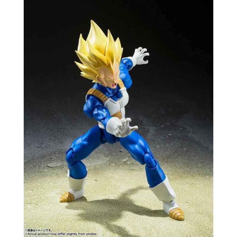 DRAGON BALL Z - Super Sayan Vegeta - Figurine S.H. Figuarts 14cm