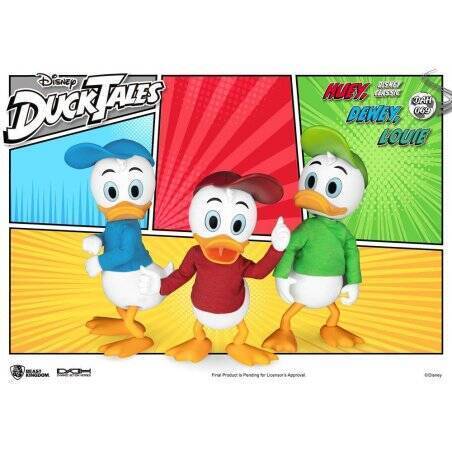 DUCKTALES - Riri Fifi et Loulou - Pack 3 Figurines Dynamic Heroes 10cm