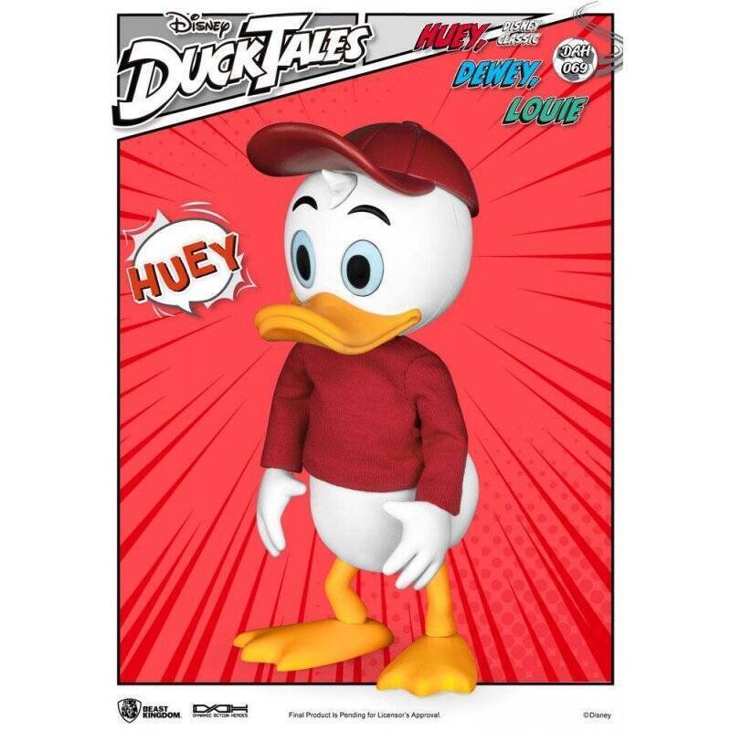 DUCKTALES - Riri Fifi et Loulou - Pack 3 Figurines Dynamic Heroes 10cm