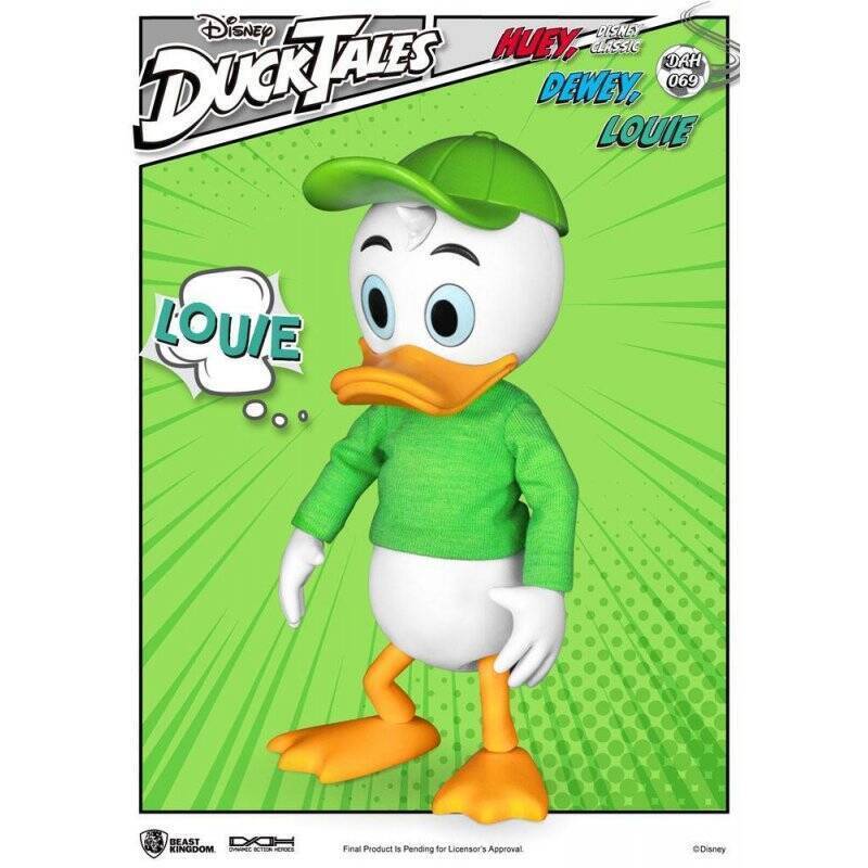 DUCKTALES - Riri Fifi et Loulou - Pack 3 Figurines Dynamic Heroes 10cm