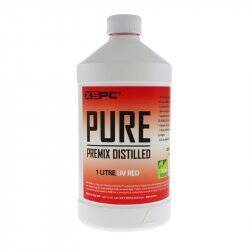 XSPC Pure Coolant, 1 Liter - rot, UV