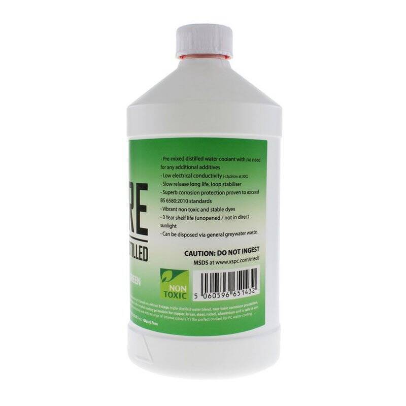 XSPC Pure Coolant, 1 Liter - grün, UV