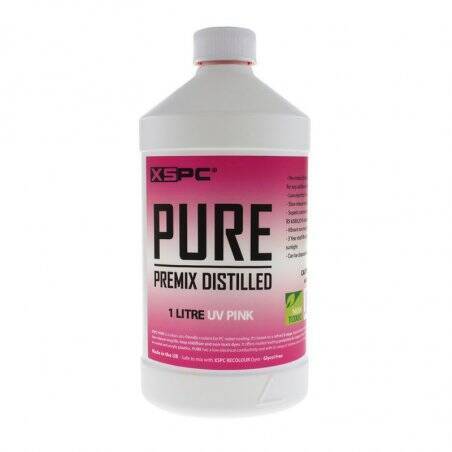 XSPC Pure Coolant, 1 Liter - pink, UV