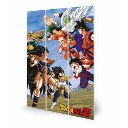 DRAGON BALL Z - Battle Clash - Impression sur bois 20x29.5cm
