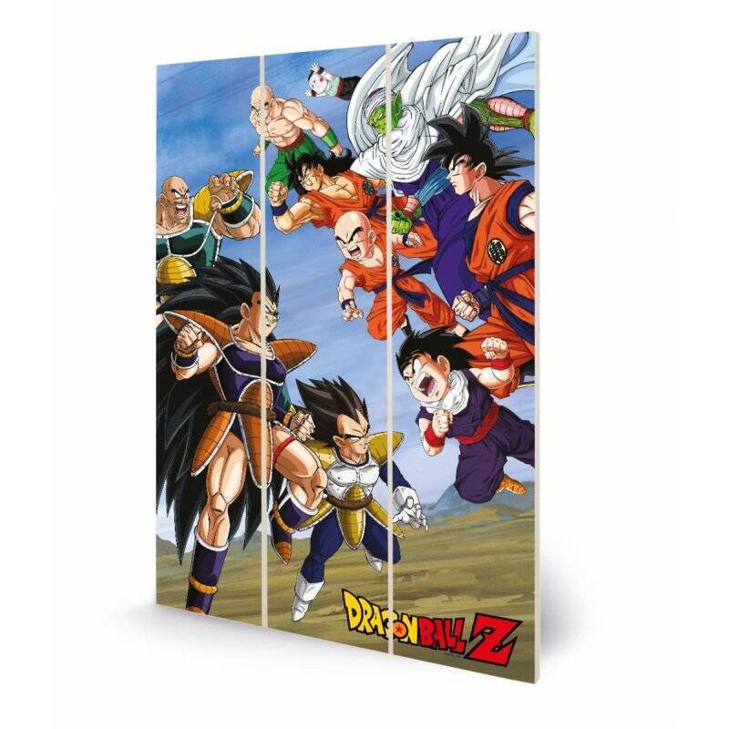 DRAGON BALL Z - Battle Clash - Impression sur bois 20x29.5cm