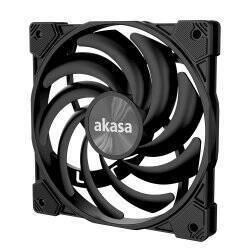 Akasa Alucia XS Slim-Lüfter, 120 mm - schwarz