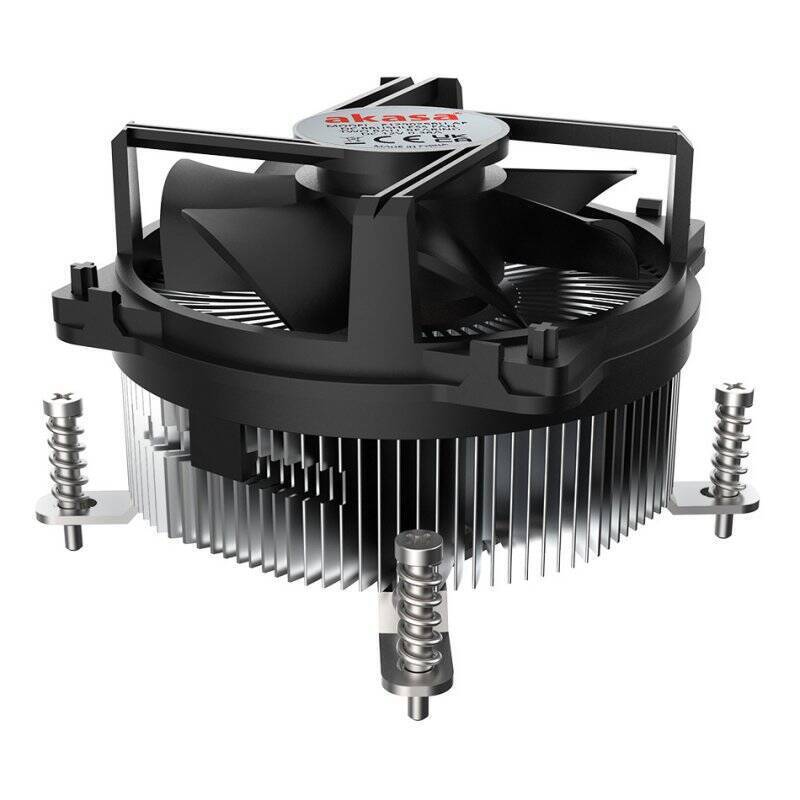 Akasa AK-CC6608BP01 Low Profile CPU-Kühler - Sockel LGA 1700, 63,2 mm Höhe