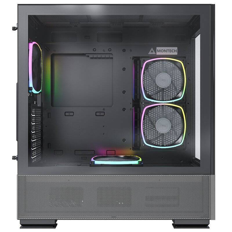 Montech SKY TWO, Midi-Tower - schwarz