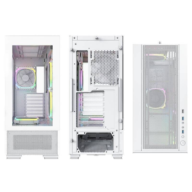 Montech SKY TWO, Midi-Tower - weiß