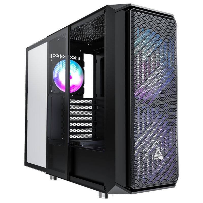Montech AIR X, Midi-Tower - schwarz