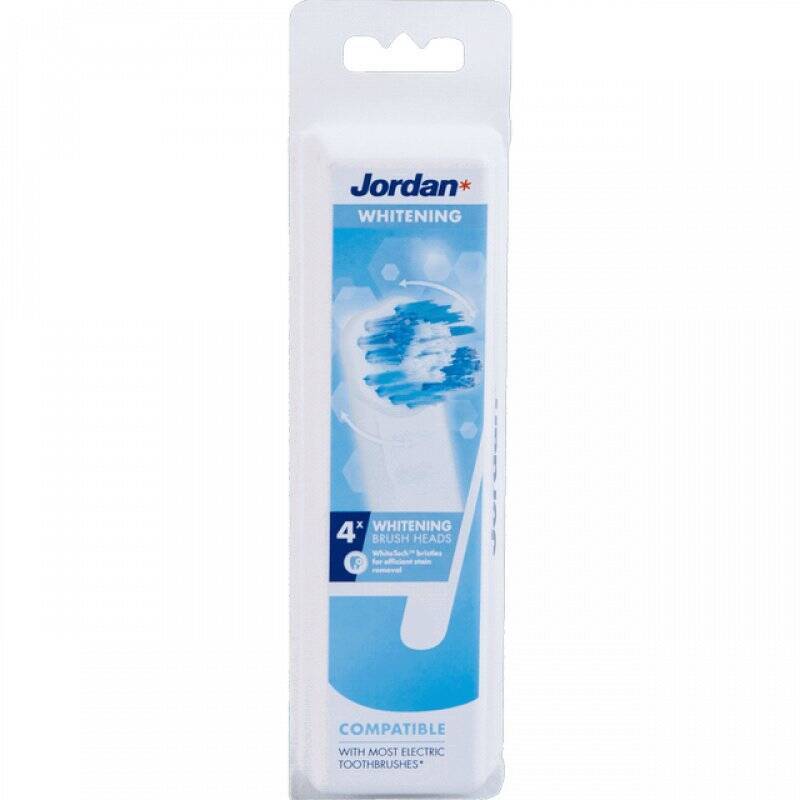 Jordan - Jordan White Brush Heads 4 pk.