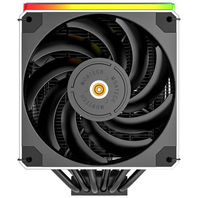 Ventilateur pour processeur Montech Metal DT24 Premium RGB (Noir)