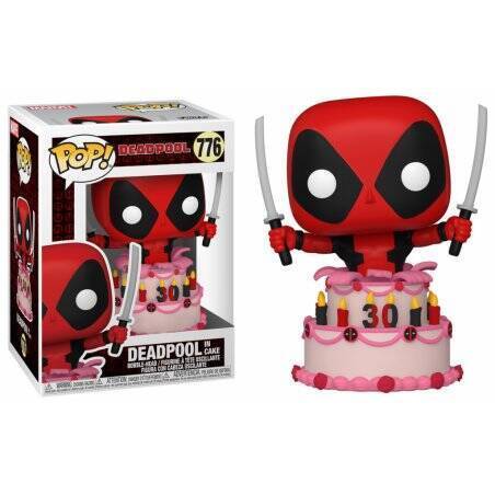 DEADPOOL 30TH - Bobble Head POP N° xxx - Deadpool In Cake