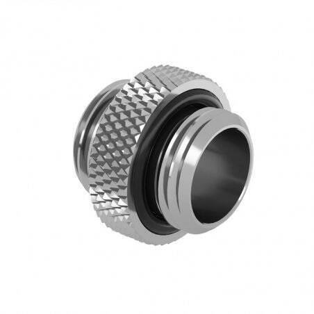 Barrow Adapter gerade G1/4 Zoll AG auf G1/4 Zoll AG, 5mm - silber