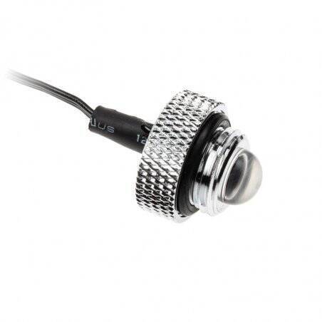 XSPC ARGB LED Verschlussstopfen, G1/4, 5V 3Pin - chrome