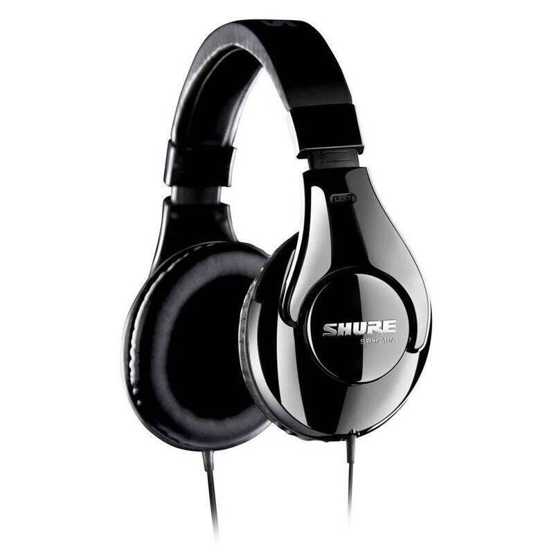 Shure SRH240A                Over-Ear bk | SRH240A-BK-EFS         geschl. Kopfhörer