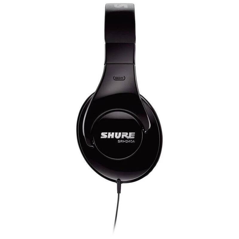 Shure SRH240A                Over-Ear bk | SRH240A-BK-EFS         geschl. Kopfhörer