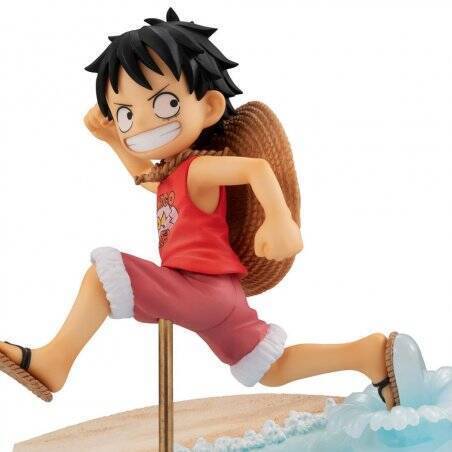 ONE PIECE - Luffy "Run Run Run" - Statuette G.E.M. 12cm