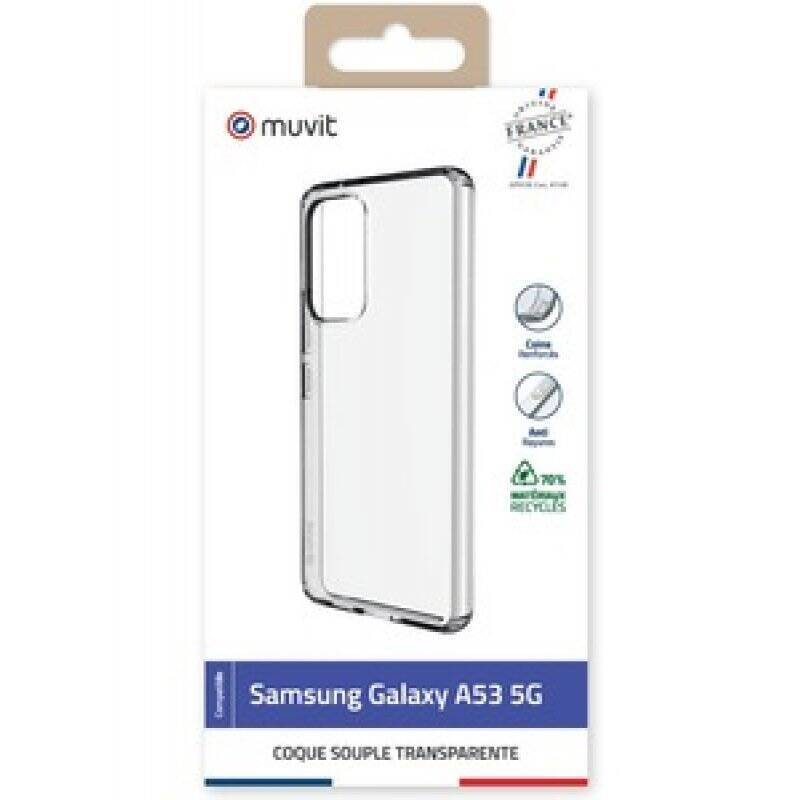COQUE TRANSPARENTE RECYCLEE SAMSUNG GALAXY A53 5G