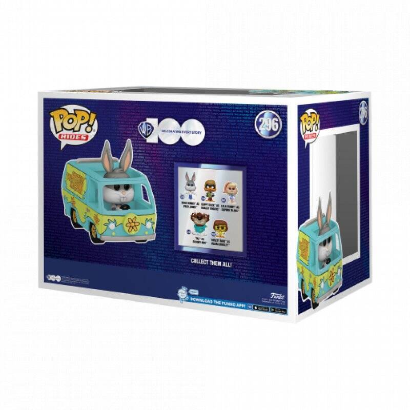 HB - POP Ride Super DLX N° 296 - Mystery Machine W/ Bugs