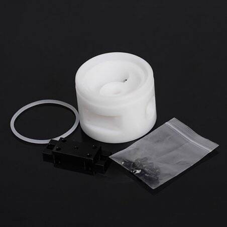 Barrow D5 Pumpengehäuse, Aluminium - weiß