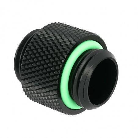 Barrow Adapter gerade G1/4 Zoll AG auf G1/4 Zoll AG, 10mm - schwarz