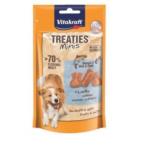 Vitakraft - Treaties® Minis + Salmon & Omega 3 48gr - (34048)