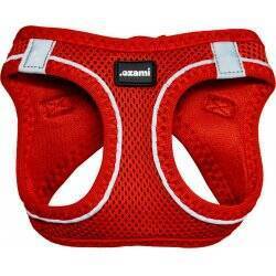 OZAMI - DOG HARNESS AIR-MESH RED L - (605.5035)