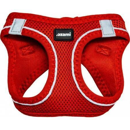 OZAMI - DOG HARNESS AIR-MESH RED L - (605.5035)