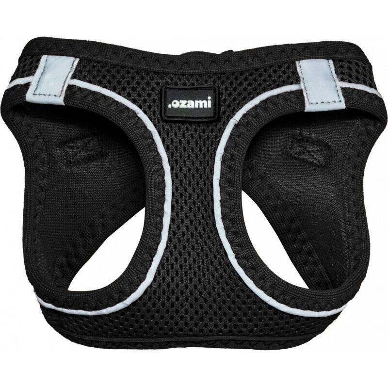 OZAMI - DOG HARNESS AIR-MESH BLACK XXS - (605.5041)