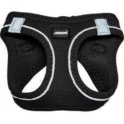 OZAMI - DOG HARNESS AIR-MESH BLACK XS - (605.5042)