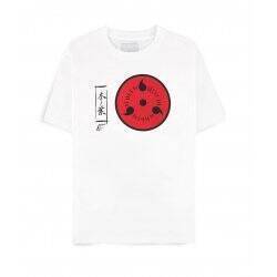 NARUTO Shippuden - Sasuke Symbol - T-shirt Femme (2XL)