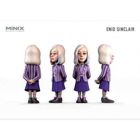 MERCREDI - Enid Sinclair - Figurine Minix 12cm