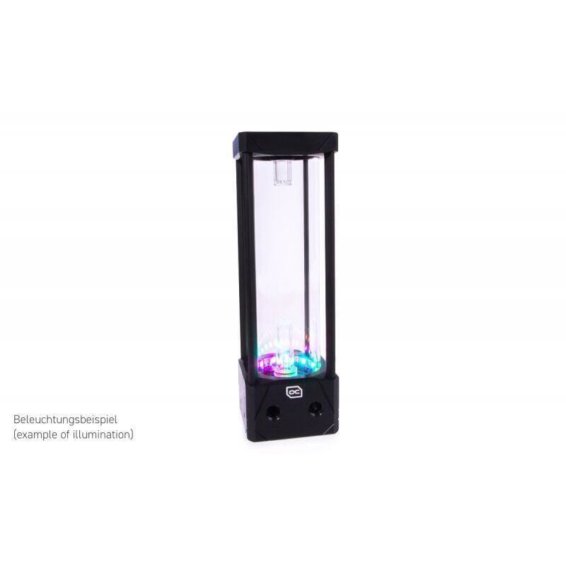 Alphacool Eisbecher Aurora D5 Acetal/Glas - 250mm incl. Alphacool VPP Apex D5