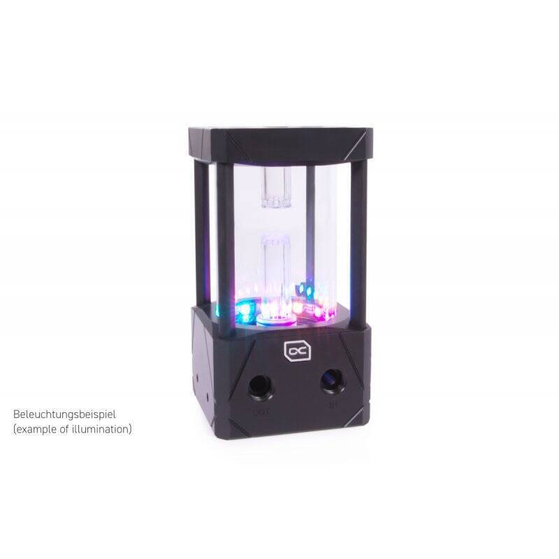 Alphacool Eisbecher Aurora D5 Acetal/Glas - 150mm incl. Alphacool VPP Apex D5