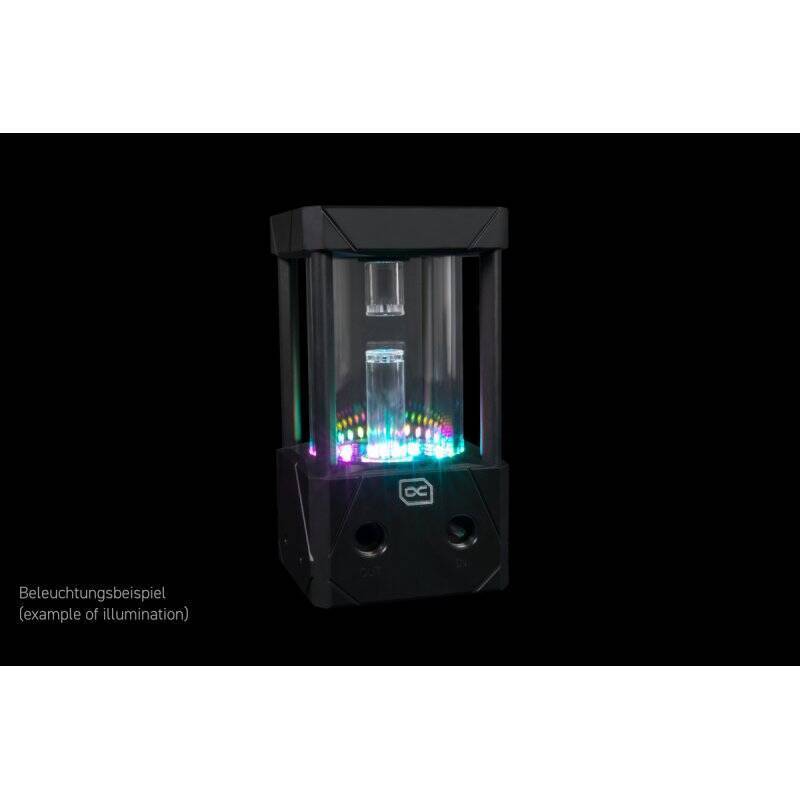 Alphacool Eisbecher Aurora D5 Acetal/Glas - 150mm incl. Alphacool VPP Apex D5