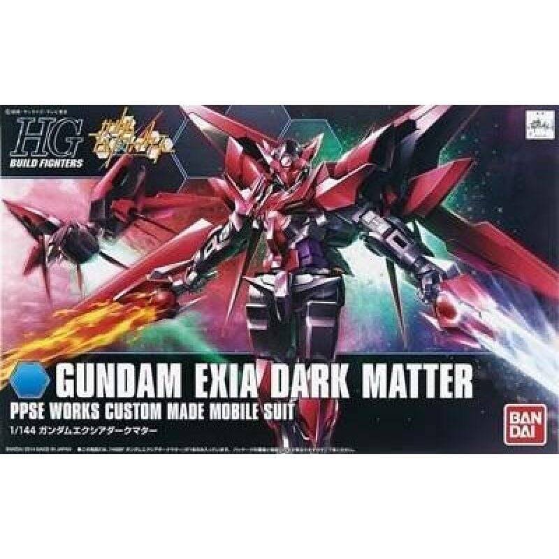 GUNDAM - HGBF 1/144 Gundam Exia Dark Matter - Model Kit - 13cm
