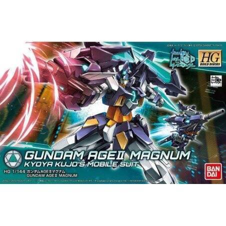 GUNDAM - Model Kit - HG 1/144 - Gundam Age 2 Magnum - 13cm