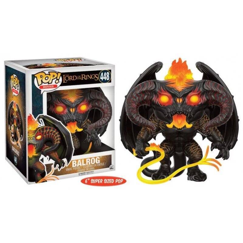 LORD OF THE RINGS - Bobble Head POP N° 448 - Balrog OVERSIZE