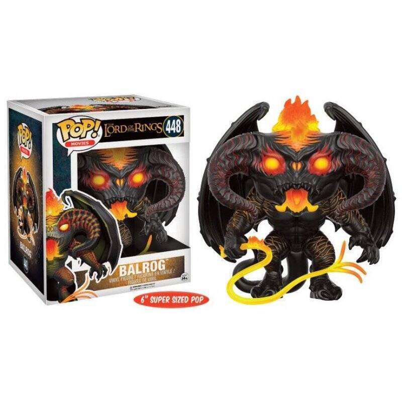 LORD OF THE RINGS - Bobble Head POP N° 448 - Balrog OVERSIZE