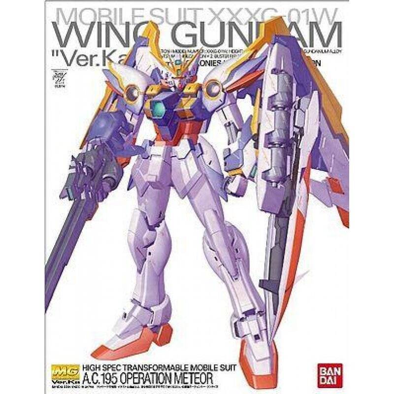 GUNDAM - MG 1/100 Wing Gundam Ver.Ka - Model Kit 18cm