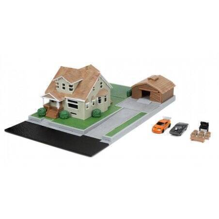 FAST & FURIOUS - Nano Dom's House Display Diorama