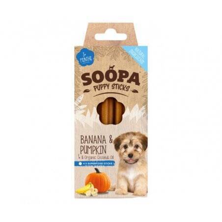 SOOPA - Puppy Sticks Banana & Pumpkin 100g - (SO920715)
