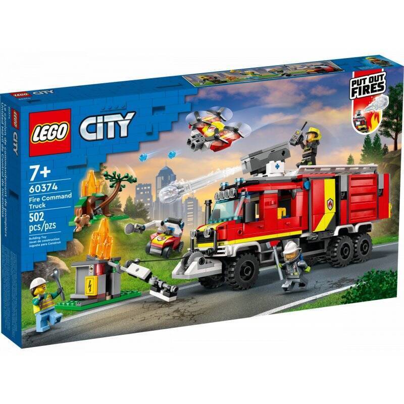 LEGO City Einsatzleitwagen der Feuerwehr  60374