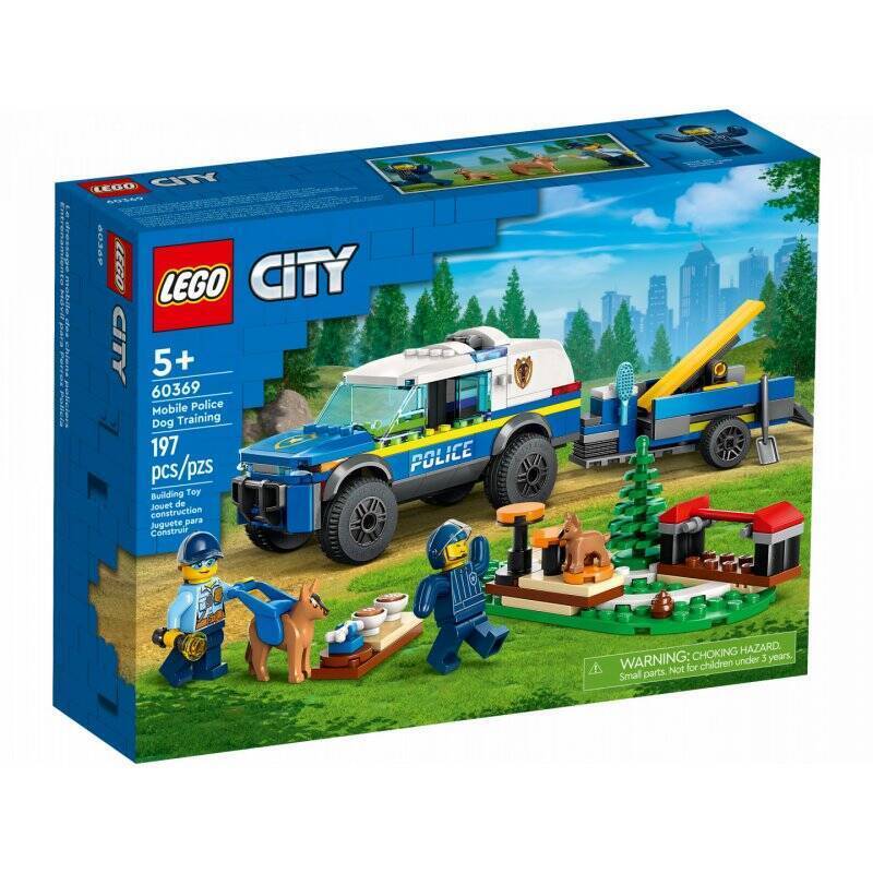 LEGO City Mobiles Polizeihunde-Training  60369