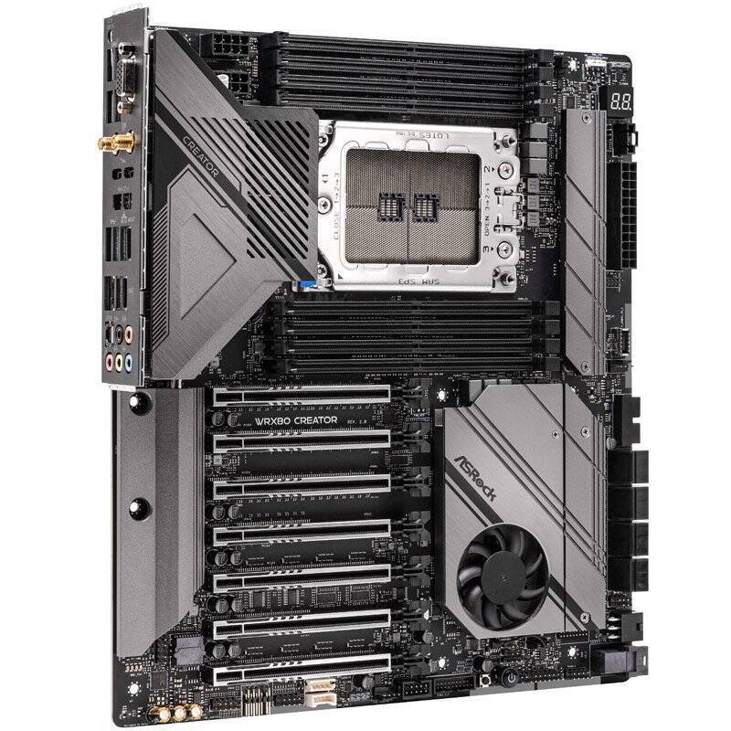 STOCK1 - ASRock WRX80 Creator R2.0, AMD WRX80 Mainboard, Sockel sWRX8