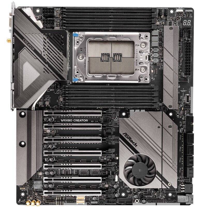 ASRock WRX80 Creator R2.0, AMD WRX80 Mainboard, Sockel sWRX8
