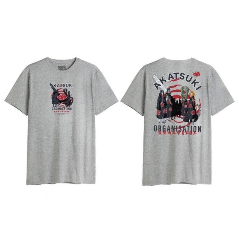 NARUTO - Organisation Akatsuki - T-Shirt Homme (XL)