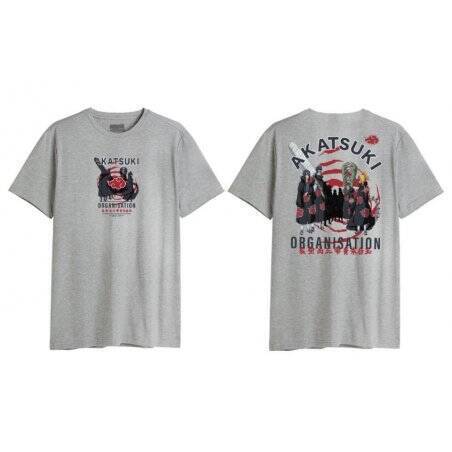 NARUTO - Organisation Akatsuki - T-Shirt Homme (XL)
